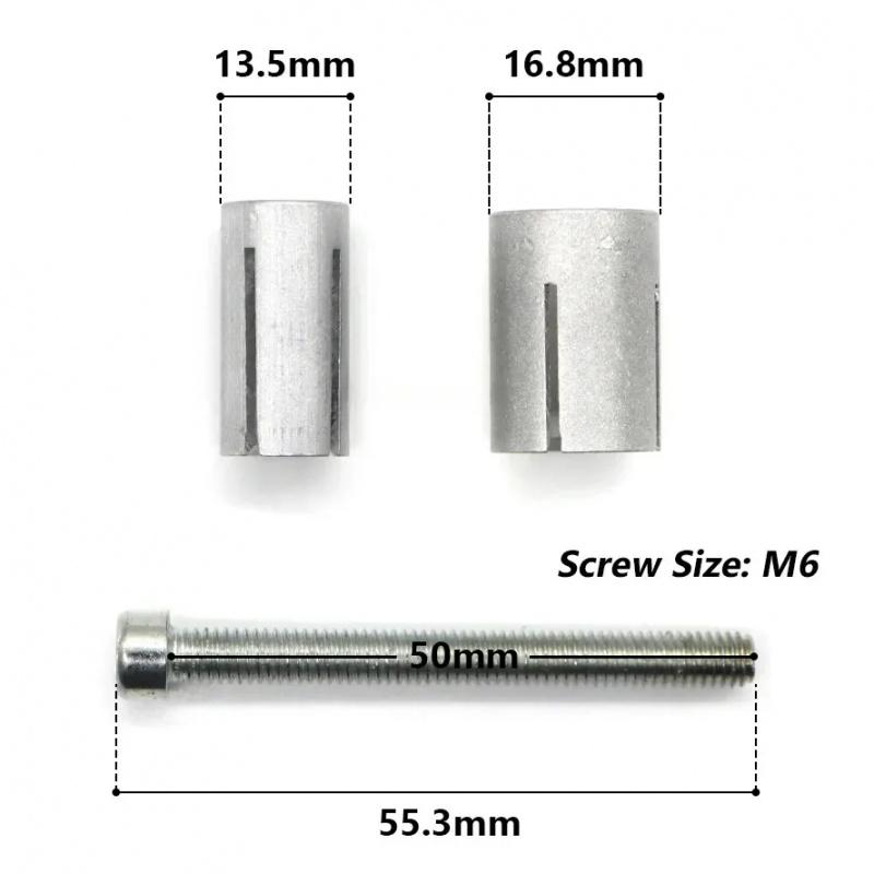 2 шт./комплект 13/16 мм мотоциклетный расширительный винт для защиты рук, заглушки для руля, универсальный расширительный винт для руля, аксессуары