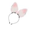 Ободок с ушами пасхального кролика Ободок с ушами кролика Аксессуар для костюма кролика Хэллоуин Косплей Ободок для волос Аксессуары для волос