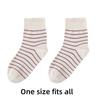 Cotton Mid Calf Socks Loose Cuff Nursing Socks Non Binding Women Socks  Night Rest