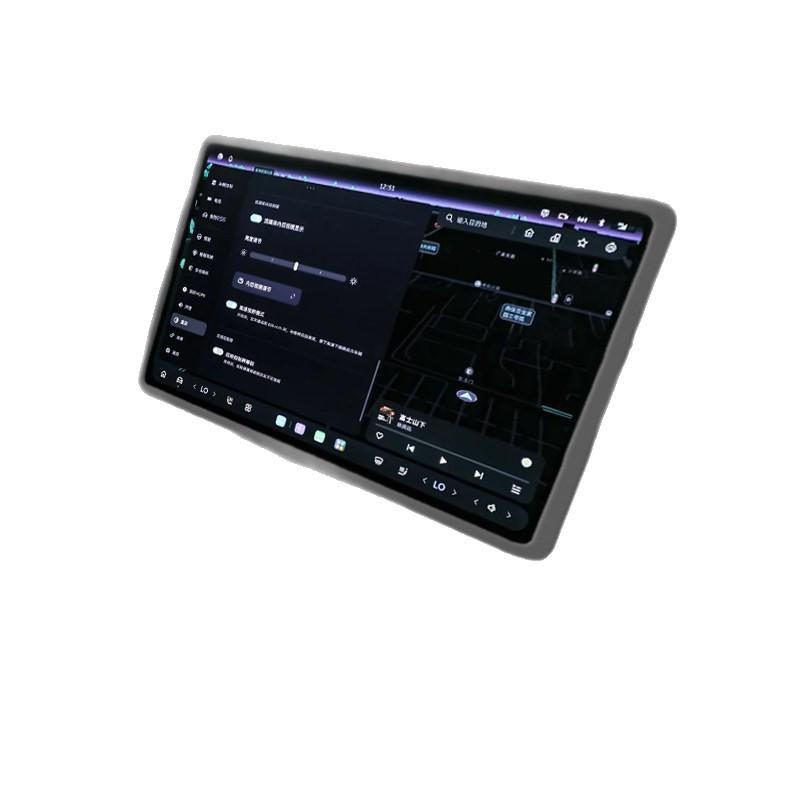 Подходит для 25 моделей Nio ES6/EC6: Силиконовая рамка-защита для экрана центральной консоли и приборной панели.