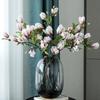 1 шт. Искусственные Цветы Шелковая Магнолия Букет DIY Фото Реквизит Свадебные Букеты Невесты Стол Вечеринка Дом Сад Наружные Украшения