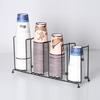 Dispenser 4 Stacks Lid Holder Kitchen Rack Drink Stand 100mm