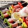 Food Grade 2 in 1 Oil Dispenser Brush 230ml Oil Pot Easy To Clean Oil Bottle  Baking