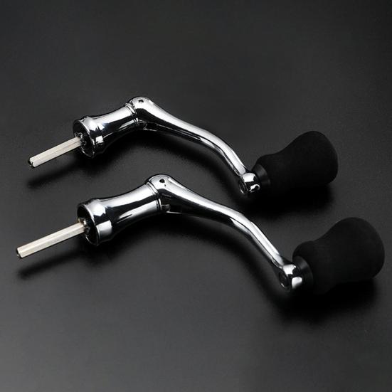 Fishing Reel Rocker Arm Heavy Duty Metal Universal Spinning Baitcasting Reel Power Handle Grip Replacement Parts Fishing Accessories