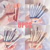 8Pcs Professional Makeup Brushes Set Cosmetic Powder Eye Shadow Foundation Blush Blending Concealer Beauty Make Up Tool Brushes