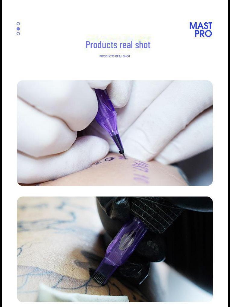 Интегрированный инструмент для вышивки на коже MAST PRO Purple Needle Mist Tattoo со специальной игольчатой режущей линией Xia'an.