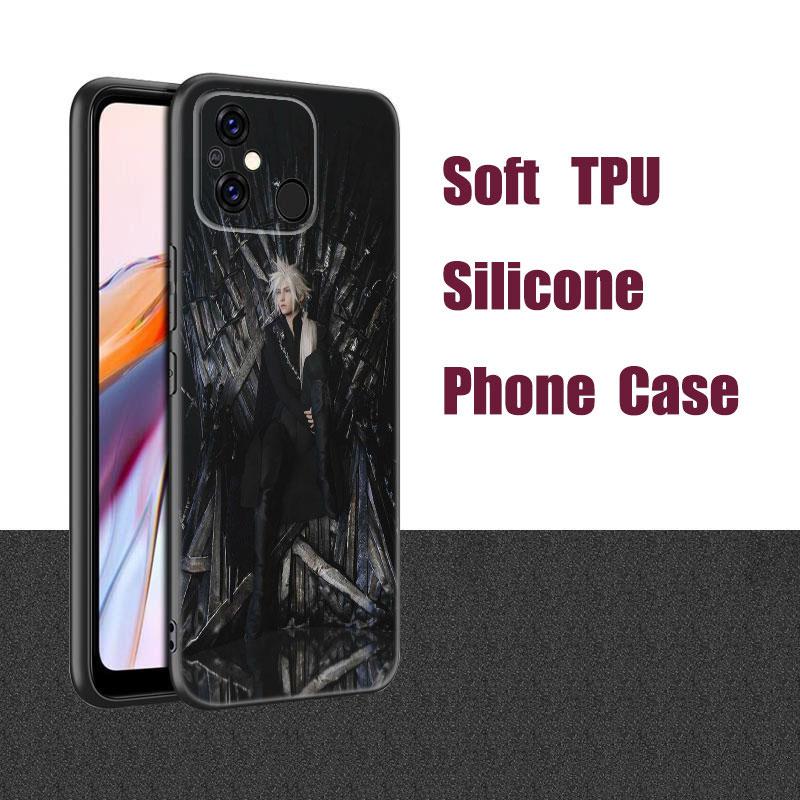 Game Final Fantasy Black Silicone Phone Case For Xiaomi Redmi 7A 8A 9A 10A 11A 9C 10C 12C 13C 11 Prime A1 A2 + 12 4G Note 9T 12R