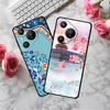 Чехол для телефона Huawei Pura 70 Pro с рельефной текстурой в стиле ретро - Мягкий цветной стиль