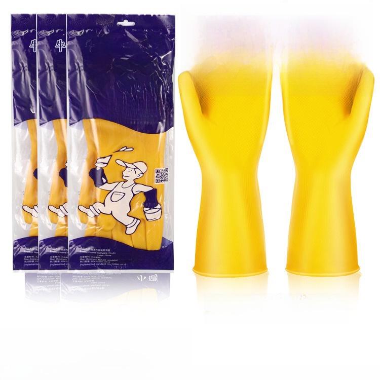 Перчатки Oxford Kitchen Latex — прочные, утолщенные, водонепроницаемые перчатки для мытья посуды в домашних условиях.