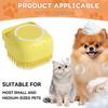 Pet Bath Brush Shampoo Massage Brush Soft Silicone Puppy Cat Comb Pet Dog Cleaning Brush for Dog Cat Shower Grooming Tool