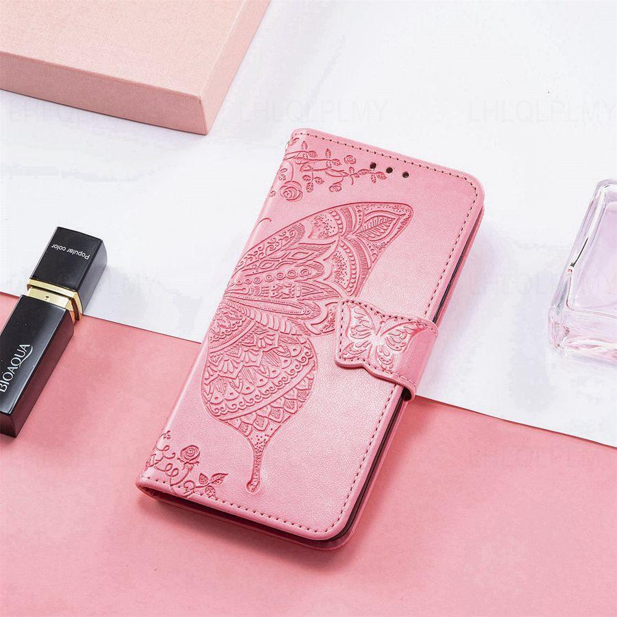 Кожаный чехол-книжка с бабочкой для Xiaomi 15T Redmi Note 14S 14 Pro Plus 5G Poco X7 M7 F7 Ultra C85 15 15C A5 13X Кошелек