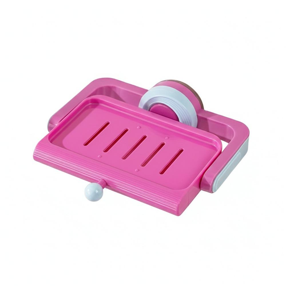 Вращающаяся присоска Мыльница Настенный Многофункциональный Дренажный Держатель для Мыла Коробка Разноцветный Экономия Места Губка Мыльница