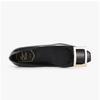 Roger Vivier Ballerina Flats Trumpet Metal Buckle D1p B999