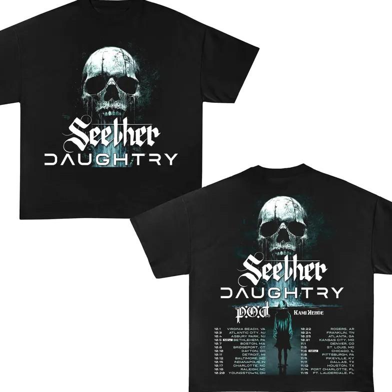 Seether x Daughtry Tour 2026 Shirt l Unisex shirt Seether Mercht shirt