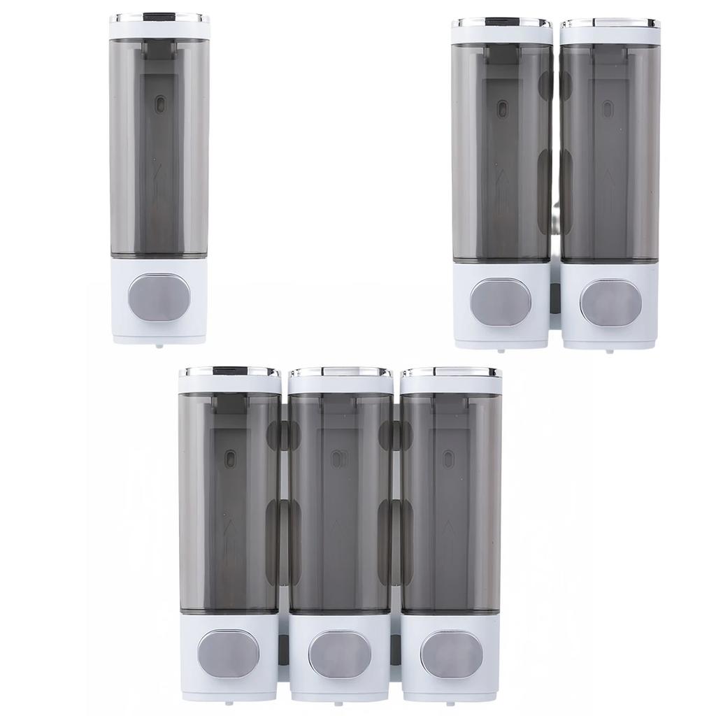 Настенный дозатор мыла объемом 300 мл, насос для геля для душа, шампуня, кондиционера, одинарный/двойной/три флакона дозатор мыла