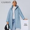 Gasman 2021 Women's Autumn Winter Jacket Fashion XL-5XL Long High Street Parka Furry Lining High Quality Brand Coat Woman 81121