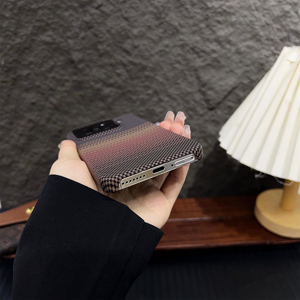 Чехол для телефона Xiaomi Mi 15 Pro Ultra, новый, с рисунком из углеродного волокна и кевлара, магнитный, тонкий, с теплоотводом, матовая защитная крышка
