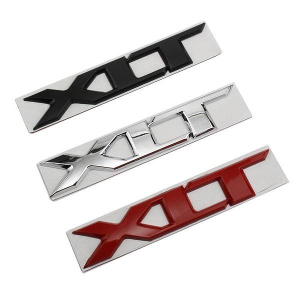 XLT logo Car Stickers Decals for Ford F150 F-150 Car Rear Trunk Body Emblem Badge Stickers Decoration Accessories