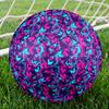 1pc Abstract Geometric Theme Soccer Ball Football, Size 5, Lightweight PVC, Outdoor Training Soccer Ball,Gift j60431