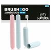 BRUSH2GO Футляр для зубных щеток Транспортная и контейнер для хранения Набор из 2 штук