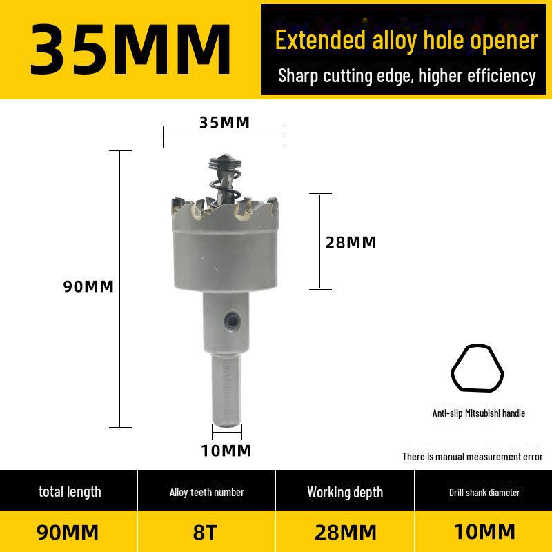 Stainless Steel and Alloy Metal Hole Punching Drill for Thick Plates