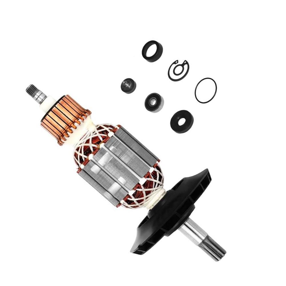 1614011128 Медный роторный якорь для Bosch RH540 Для RH540S RH54OM GBH5-40DE GBH5-40DCE GSH5E GSH5CE Электроинструменты