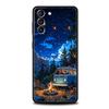 Чехол для телефона Combi Van Car Outdoor Camping для Samsung Galaxy S26 Ultra S25 Plus S24 FE S23 S22 5G S21 S20 Черный Мягкий