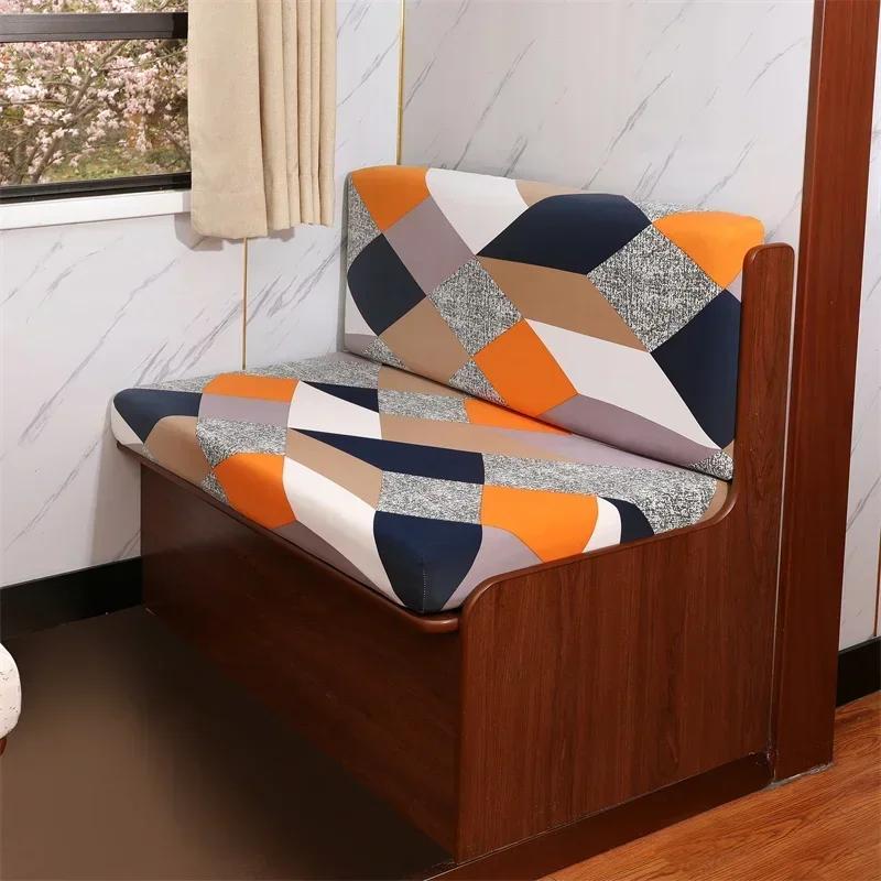 2 шт./комплект эластичные чехлы для подушек для обеденного уголка в автофургоне, чехлы для дивана и сидений в автофургоне, моющиеся чехлы для мебели, протекторы для скамейки в автофургоне, кемпере