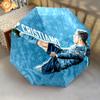 Number 10: Soccer Legend Action Folding umbrella travel Suitable for all seasons light Umbrella Three folds