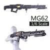 Масштаб 1/6 Пулемет MG62 Фигурки Аксессуары Вторая Мировая Война Армия Военное Оружие MG42 Пазл Игрушка Прикрепляемый Модель Игрушки Подарок