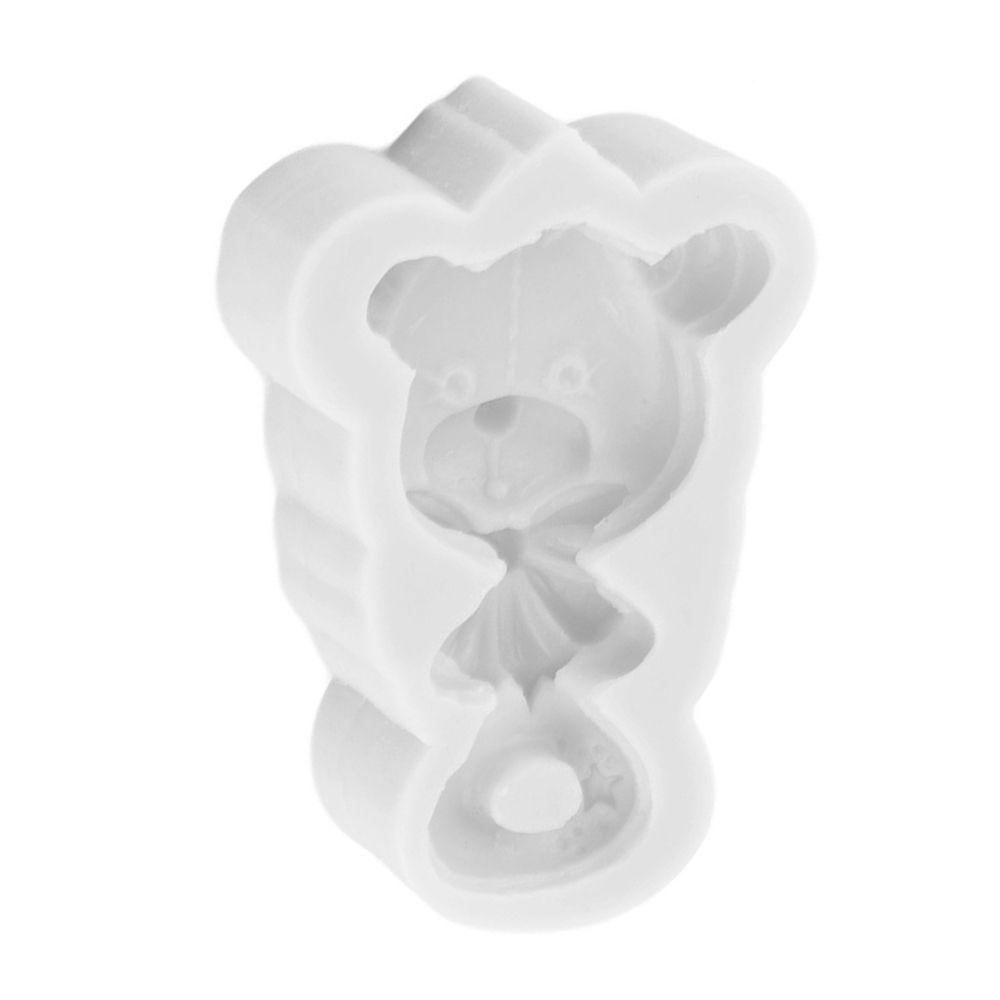 Кухонная выпечка, сахарная поделка, домашняя форма ручной работы, форма для медведя, форма для шоколада, украшение для торта