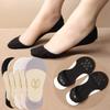 Women Cotton Boat Socks Silicone Non-slip Shallow Mouth High Heels Invisible Socks