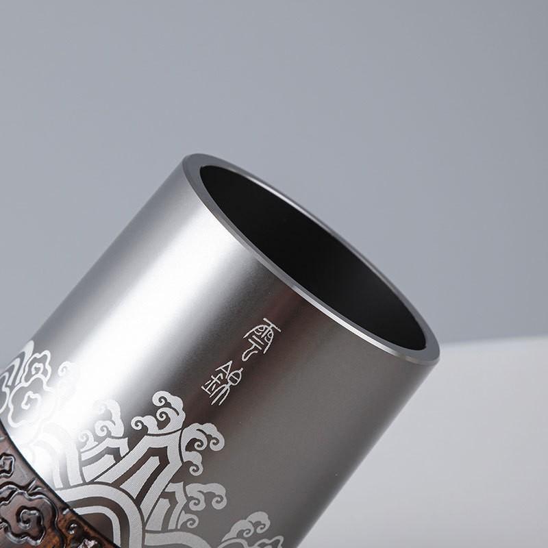 Stainless Steel Tea Ceremony Tools Set 6PCS Wooden Handle Accessories Home Use Chinese Style