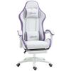 Ergonomic Gaming Chair, 135° Reclining Backrest, Lumbar Support, 65 X 65 X 121-129 Cm, White