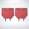 Leather Car Anti-Kick Mat With Storage Bag Auto Accsesories For BMW 50th Anniversary Edition E46 E53 E90 E60 E93 G01 G20 X3 F30