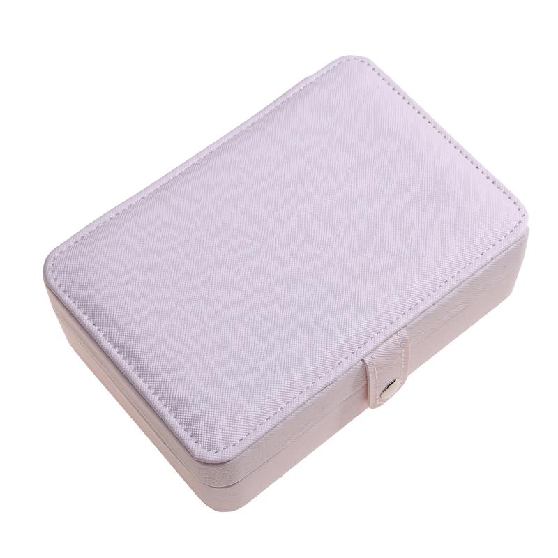 Коробка для хранения ювелирных изделий Портативная дорожная сумка для ювелирных изделий Серьги Ожерелье Чехол для хранения