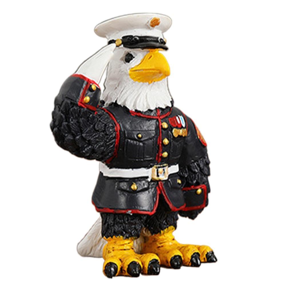 Cute Eagle Ornament Art Miniatures Figurine Crafts Eagle Statue Entrance