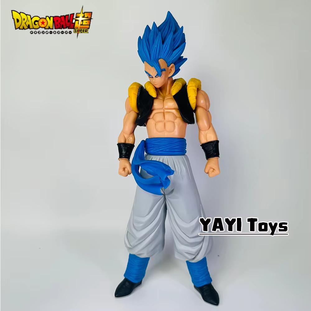 31CM Anime Z Super Saiyan Blue Gogeta PVC Action Figure Model Toys Desktop Decoraction Children Birthday Gift
