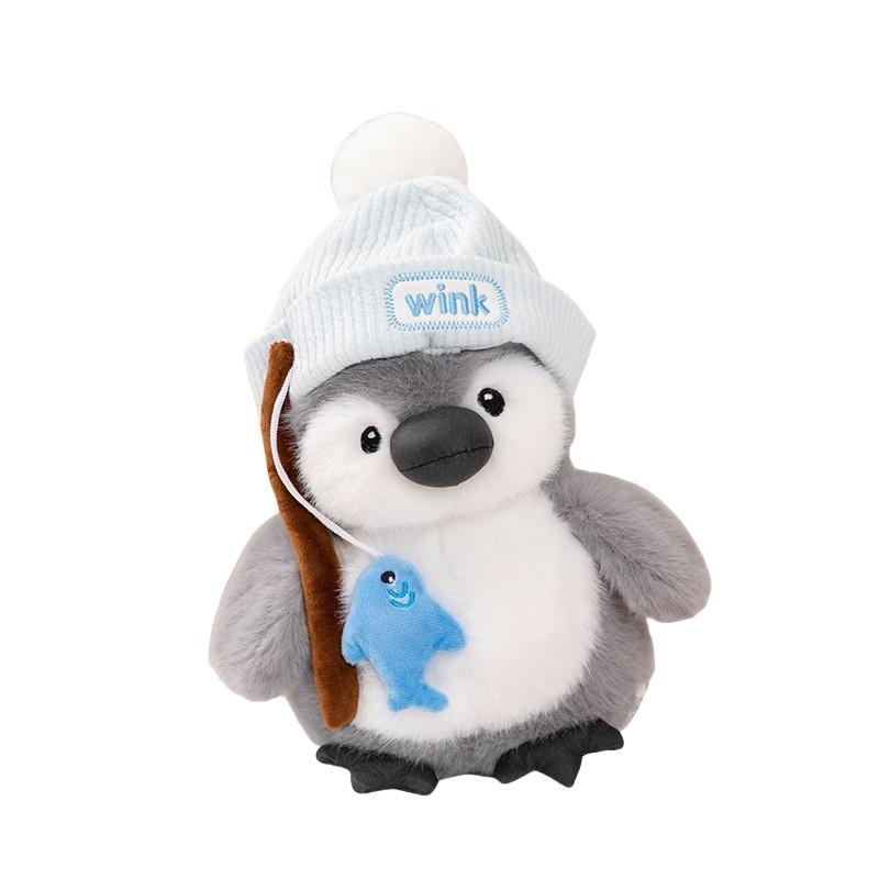 Plush Penguin Toy With Chef Painter And Fisherman Styles For Kids And Collectors