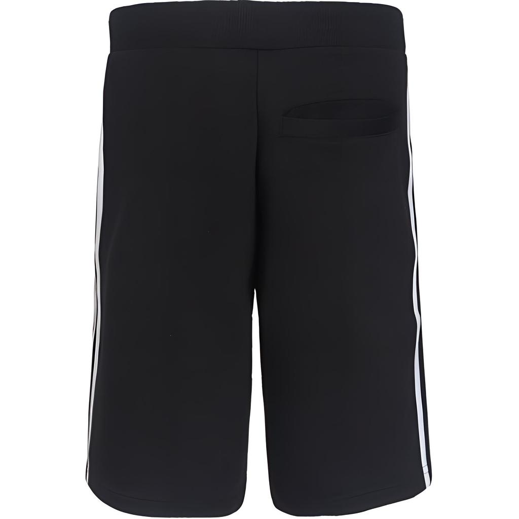 adidas Оригинальные удобные модные полосатые повседневные шорты с буквенным дизайном, мужские шорты черного цвета BR6972