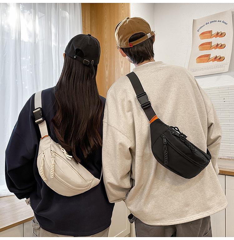 Летняя спортивная сумка на грудь в корейском стиле – модная поясная сумка с широким ремешком и сумка-мессенджер для женщин
