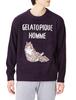 Gelato Pique HOMME Baby Moko Спящий кот Пуловер PMNT235982 PPL L Мужской