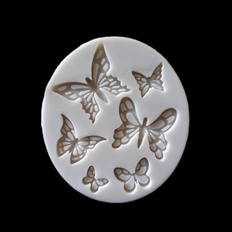 Aouke форма бабочки силиконовая форма помадка торт плесень шоколадная помадка инструмент