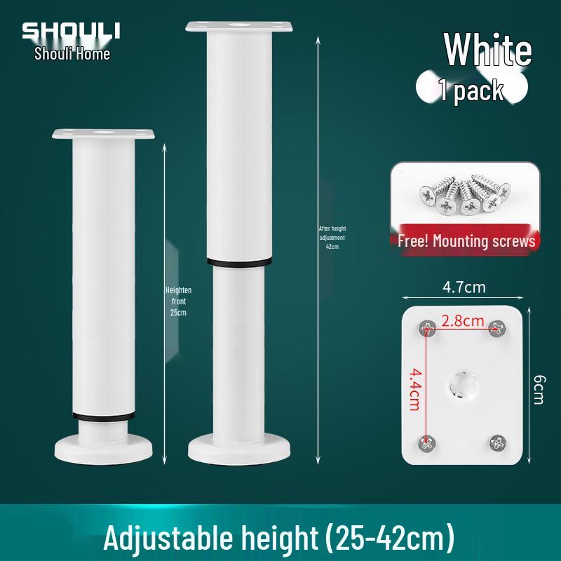 Adjustable Furniture Leg Heightening Base for Tables and Sofas