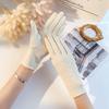 Thin Gloves Women's Sunscreen Summer Elastic Short Pure Cotton