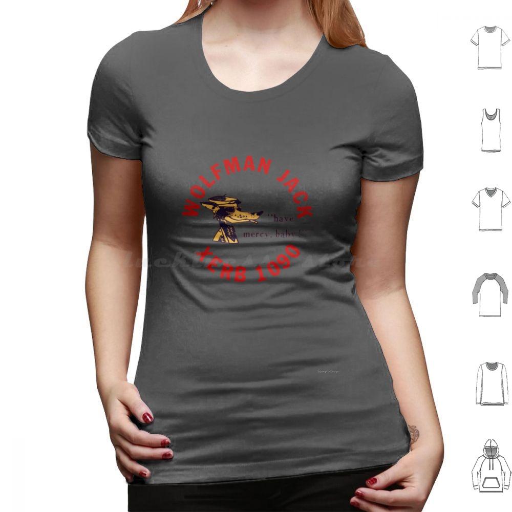 Xerb Radio Wolfman Jack T Shirt Big Size 100 Cotton American Graffiti Xerb 1090 Howl Like The Wolfman