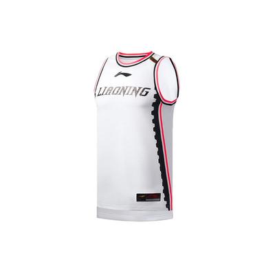 Баскетбольная майка Li Ning CBA Alliance SW Fan Edition сезона 2019-2020 Liaoning Team Home Version мужская майка белая AAYP449-1