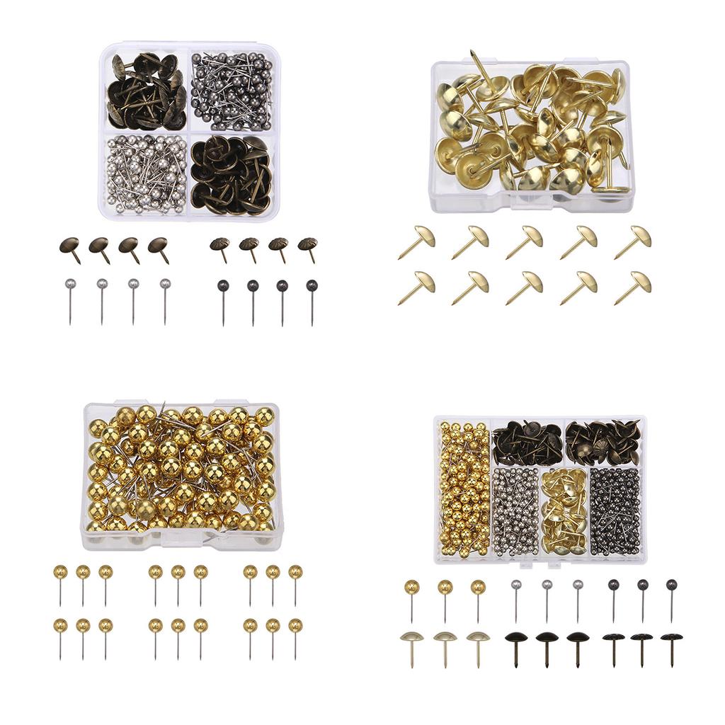 Map Tacks Push Pins Practical Map Push Pins Round Head Tacks Poster Pins Map Pins School Office Supplies for Craft Lover