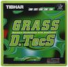 Накладка для настольного тенниса TIBHAR, Grass D-Tex, Высокое натяжение, Высокий шип, BT018603, Красный, OX