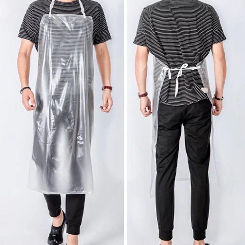 Waterproof Cafeteria Apron Thickened Work Apron Durable Kitchen Apron  for Men Women